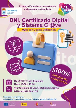 CYL DIGITAL - DNI, CERTIF. DIGITAL Y SISTEMA CLAVE