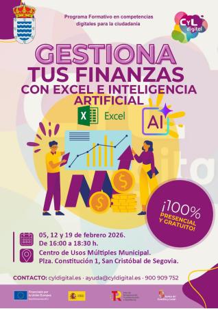 Imagen Gestiona tus finanzas con Excel e Inteligencia Artificial
