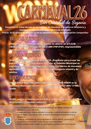 Imagen PROGRAMACIÓN CARNAVAL 2026